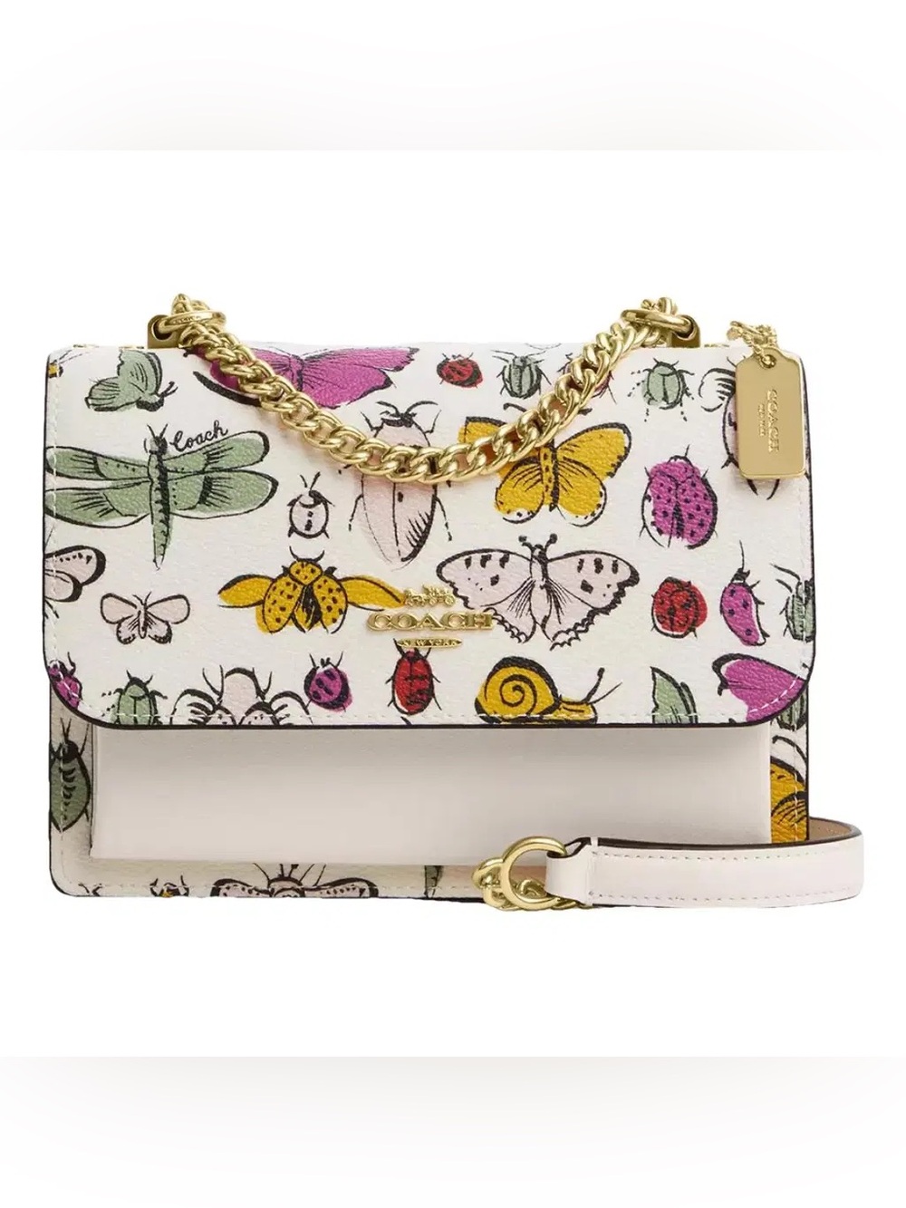 Coach Mini Klare Crossbody With Creature Print